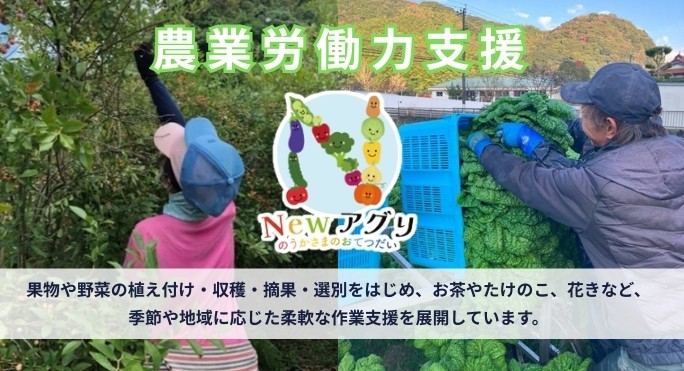 Newアグリと労働力支援事業